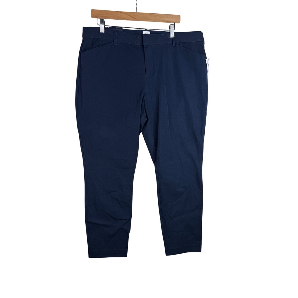 New Gap Signature Skinny Pants size 18 Blue